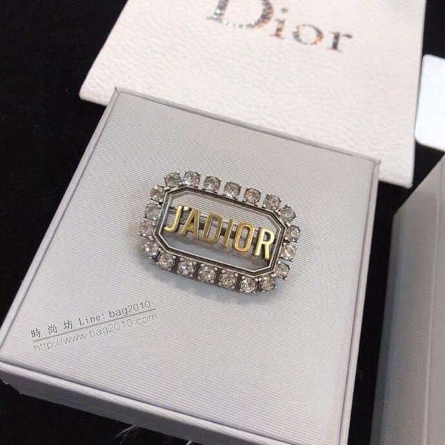 Dior飾品 迪奧經典熱銷款字母JADOOR胸針胸花  zgd1231
